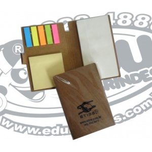 Bloco anotações ecológico 15 x 10 cm