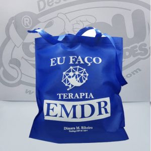 0463 <br> SACOLA TNT COM ALÇA PERSONALIZADA